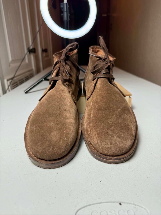 John Varvatos CLAY BROWN Portland Chukka Boot SZ US 10 damage soles main image 5